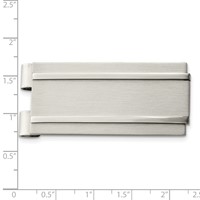 Chisel Stainless Steel Brushed and Polished Money Clip view 4