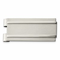 Chisel Stainless Steel Brushed and Polished Money Clip view 1