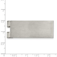 Chisel Stainless Steel Brushed Money Clip view 3