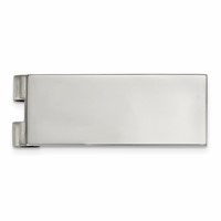 Chisel Stainless Steel Polished Money Clip view 1