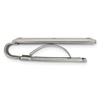 Chisel Stainless Steel Polished Screw Money Clip view 2