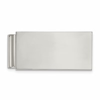 Chisel Stainless Steel Polished Money Clip view 1