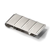 Chisel Stainless Steel Polished and Brushed Money Clip view 4