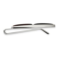 Chisel Stainless Steel Polished Tiger's Eye Money Clip view 2
