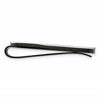 Chisel Stainless Steel Brushed and Polished Black IP-plated Money Clip view 2