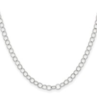 Chisel Stainless Steel Polished Fancy Link Chain - 22in view 2