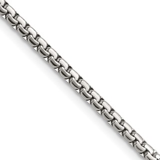 Chisel Stainless Octagonal Box Chain