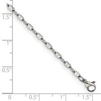 Chisel Stainless Steel Polished 2.75mm Anchor Chain, 7.5" view 3