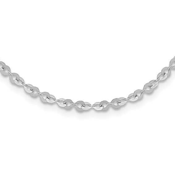 Stainless Steel Polished 3.4mm Fancy Infinity Link Chain