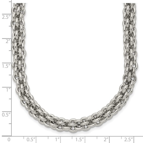 Chisel Stainless Steel Polished 24 inch Necklace
