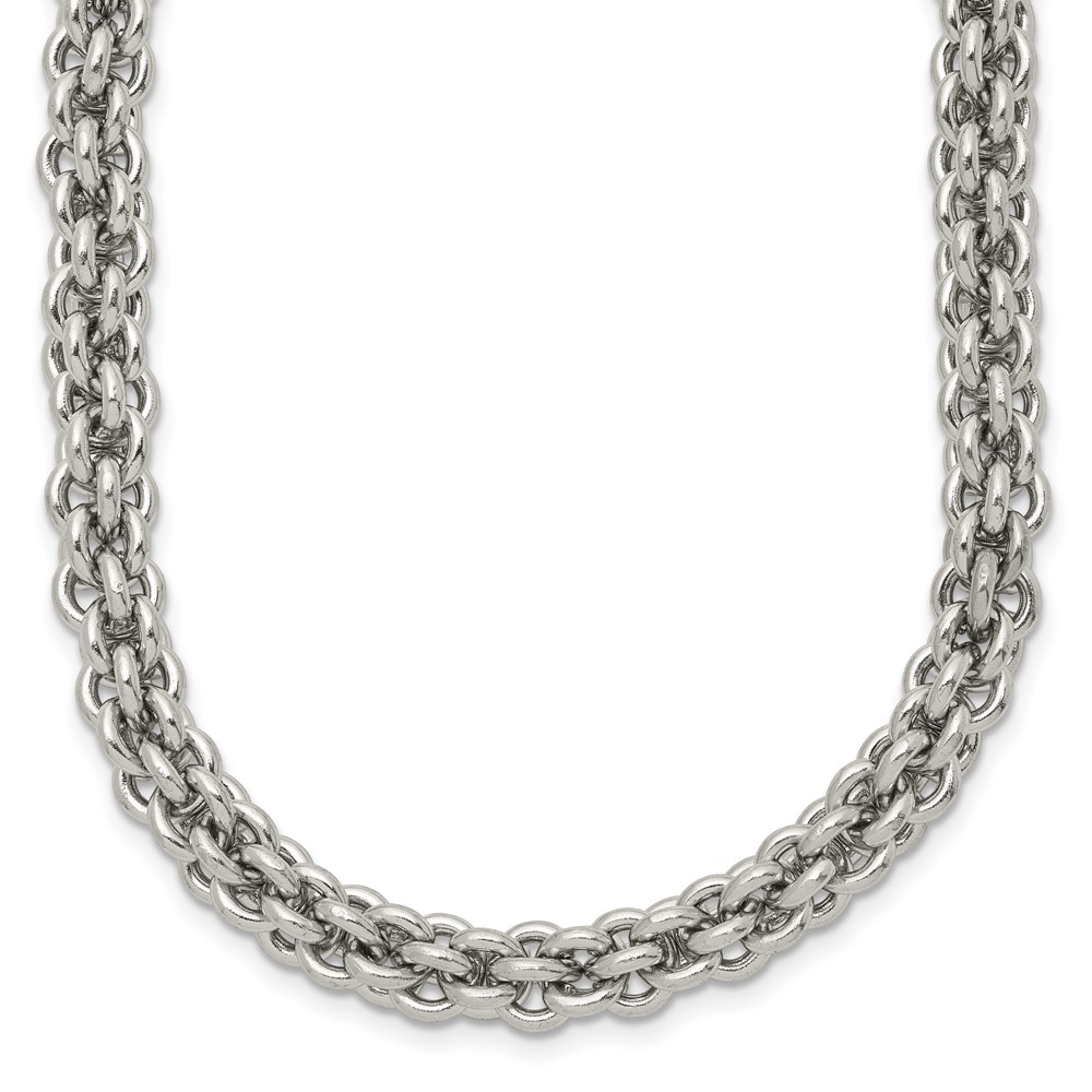 Stainless Steel Polished 24in Necklace