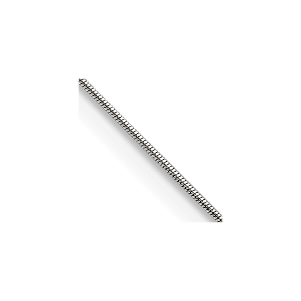 Chisel Stainless Steel Polished.90mm Snake Chain, 16"