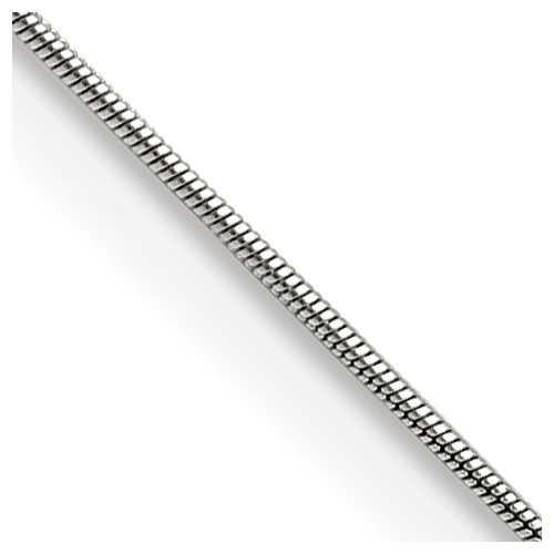 Chisel Stainless Steel Polished.90mm Snake Chain, 16"