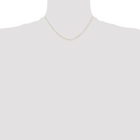 Chisel Two-tone Brass 1.5mm Ball Chain - 16in view 4