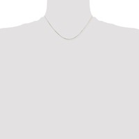 Chisel Two-tone Brass 0.85mm Fancy Chain, 16" view 4