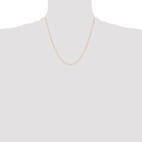 Chisel Gold-tone Brass 1.50mm Plated Ball Chain, 20" view 4