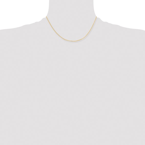 Chisel Gold-Tone Brass Rolo Chain