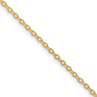 Chisel Gold-Tone Brass Rolo Chain