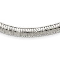 Chisel Stainless Steel Polished 8mm Necklace, 18" view 1