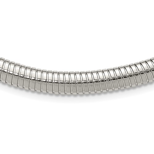 Chisel Stainless Steel Polished 8mm 18 Inch Necklace