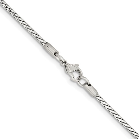 Chisel Stainless Steel Snake Chain