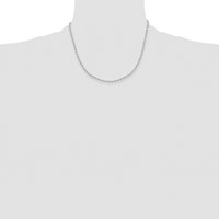 Chisel Stainless Steel Polished 3mm Ball Chain, 18" view 4