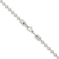 Chisel Stainless Steel Polished 5mm Ball Chain - 22in view 3