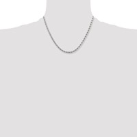 Chisel Stainless Steel Polished Fancy Circle Link Chain, 18" view 2
