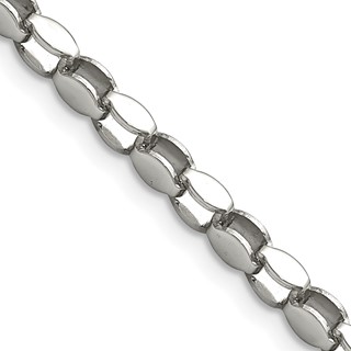 Stainless Steel Polished Fancy Link 20in Chain
