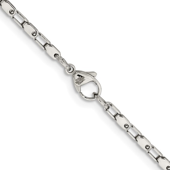 Chisel Stainless Steel Fancy Link Chain
