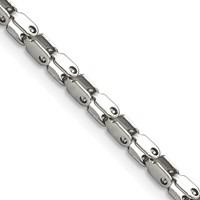 Chisel Stainless Steel Polished 18 Inch Fancy Link Chain view 1