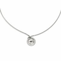 Stainless Steel Polished Neck Wire view 1