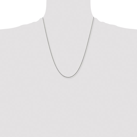 Chisel Stainless Steel Polished 1.5mm 22 inch Rope Chain