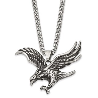 Stainless Steel Eagle Necklace
