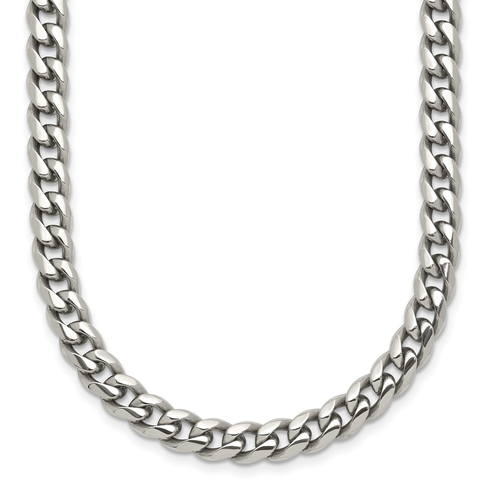 Stainless Steel Polished 6mm 24in Curb Chain
