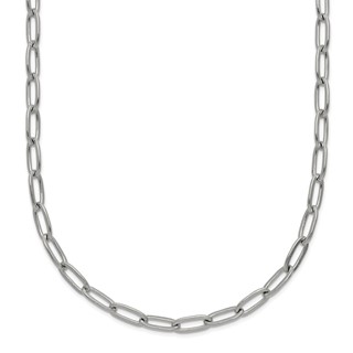 Stainless Steel Paperclip Necklace