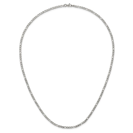 Chisel Stainless Steel Figaro Chain