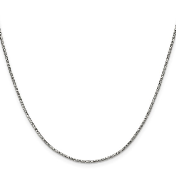 Chisel Stainless Steel Oval Box Chain