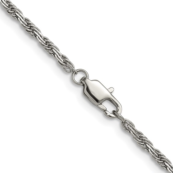 Chisel Stainless Steel Fancy Rope Chain