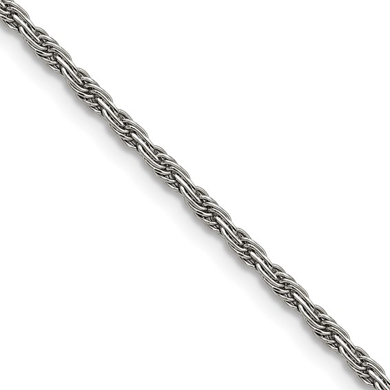 Chisel Stainless Steel Fancy Rope Chain