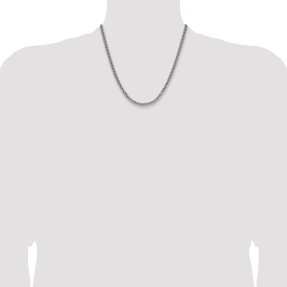 Chisel Stainless Steel Double Curb Chain