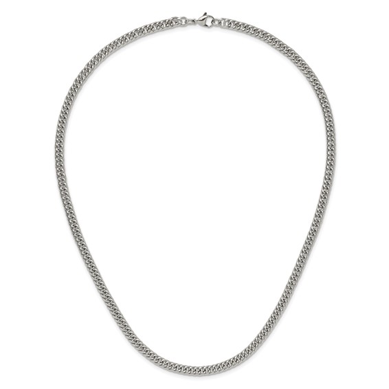 Chisel Stainless Steel Double Curb Chain