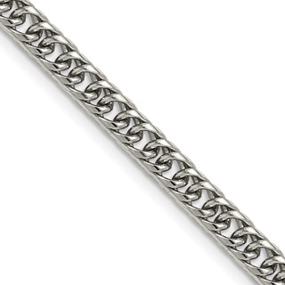 Chisel Stainless Steel Double Curb Chain