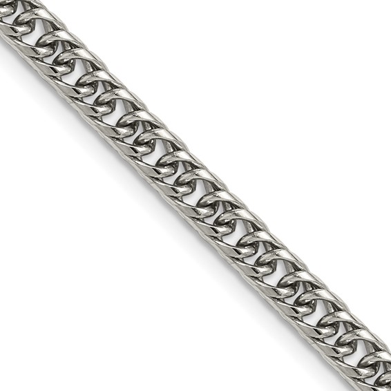 Chisel Stainless Steel Double Curb Chain