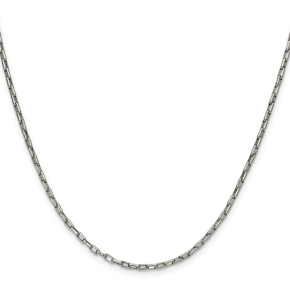 Chisel Stainless Steel Fancy Box/Paperclip Chain