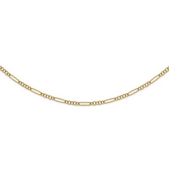 Stainless Steel Polished Yellow IP 5.25mm Pocket Watch Chain Style Necklace