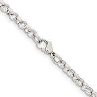 Chisel Stainless Steel Polished 4.6mm Rolo Chain, 18" view 3