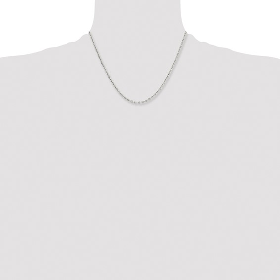 Chisel Stainless Steel Diamond-Cut Cable Chain