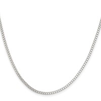 Chisel Stainless Steel Polished 2mm Box Chain, 18" view 2