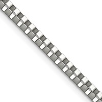 Chisel Stainless Steel Polished 3.2mm Box Chain - 20in view 1